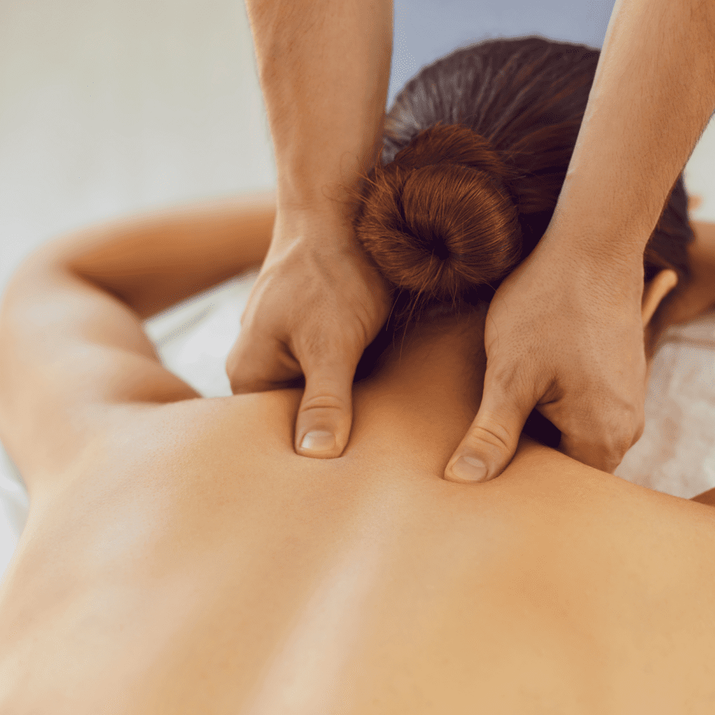 deep tissue massage with our Tigard Chiropractor
